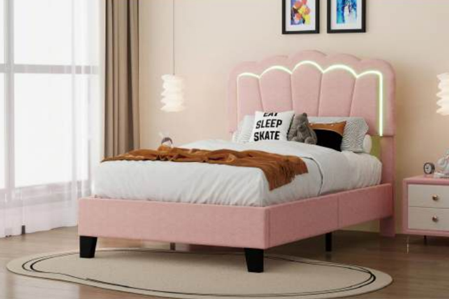 4544-1-3 Camas Princesa Sonhadora com Pétalas para Menina