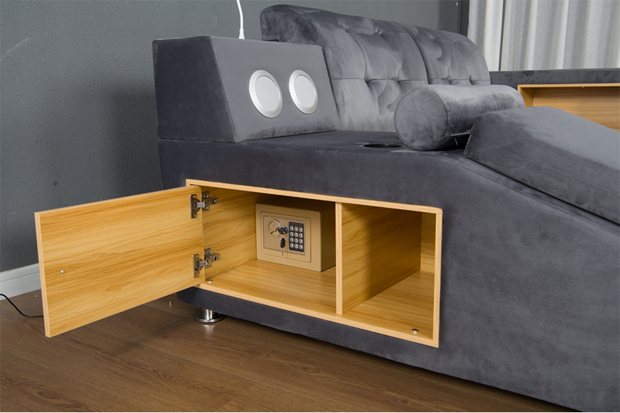 Cama do motor da massagem 1550 248×288×73cm