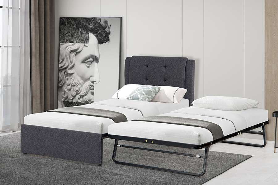 Quadro multifuncional estofado da cama da combinação do beliche de 4212 rodízios