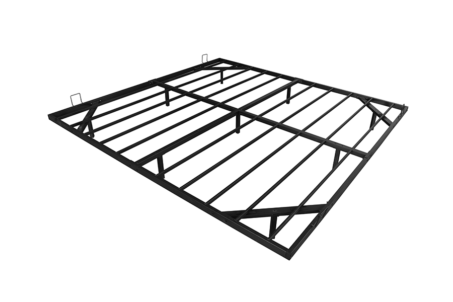 Estrutura de cama de tira leve de metal flutuante 4600