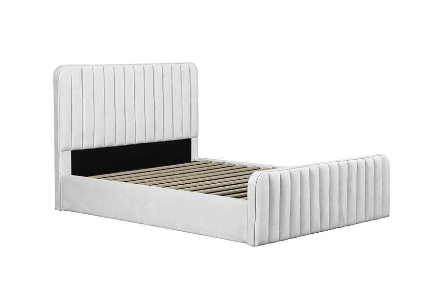 Estrutura oculta da cama de armazenamento com elevador a gás otomano 4480G