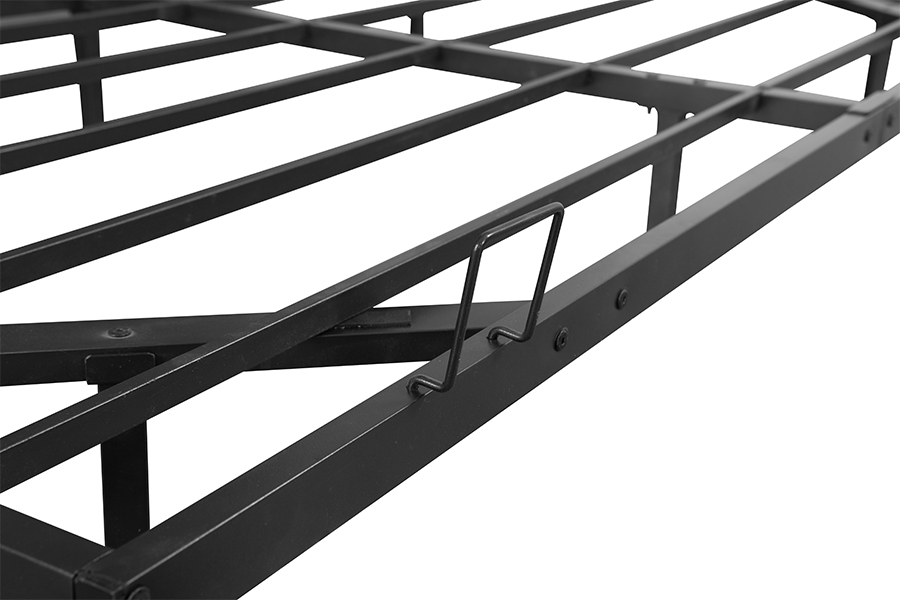 Estrutura de cama de tira leve de metal flutuante 4600