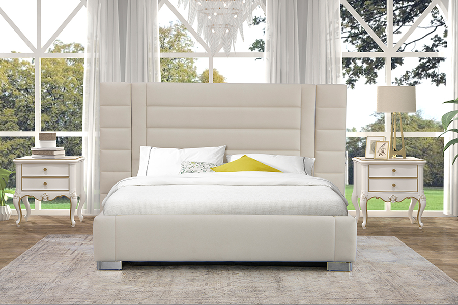 Estrutura pneumática da cama de armazenamento com elevador a gás otomano 4181G