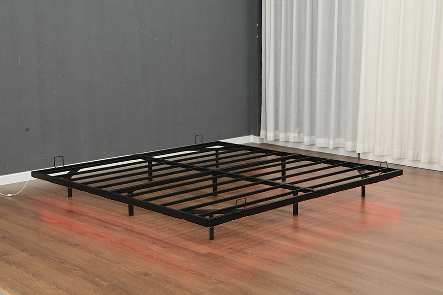 Estrutura de cama de tira leve de metal flutuante 4600