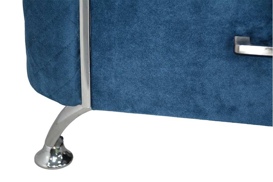 Mesa de cabeceira/cama de veludo diamante WSS954