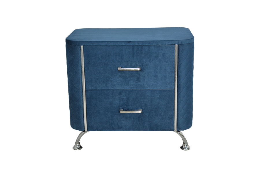 Mesa de cabeceira/cama de veludo diamante WSS954