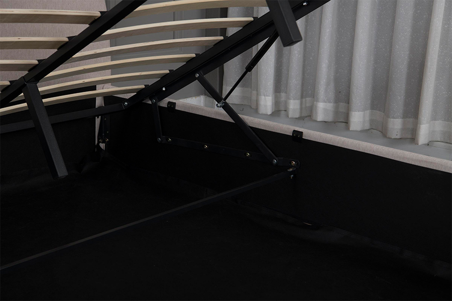 Estrutura estofada da cama de armazenamento com materiais ecológicos 5019G
