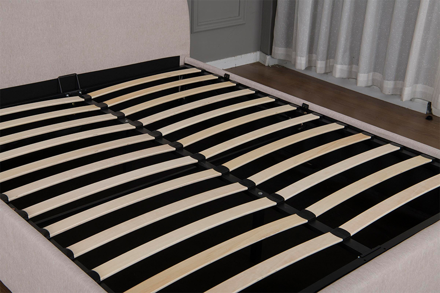 Estrutura estofada da cama de armazenamento com materiais ecológicos 5019G