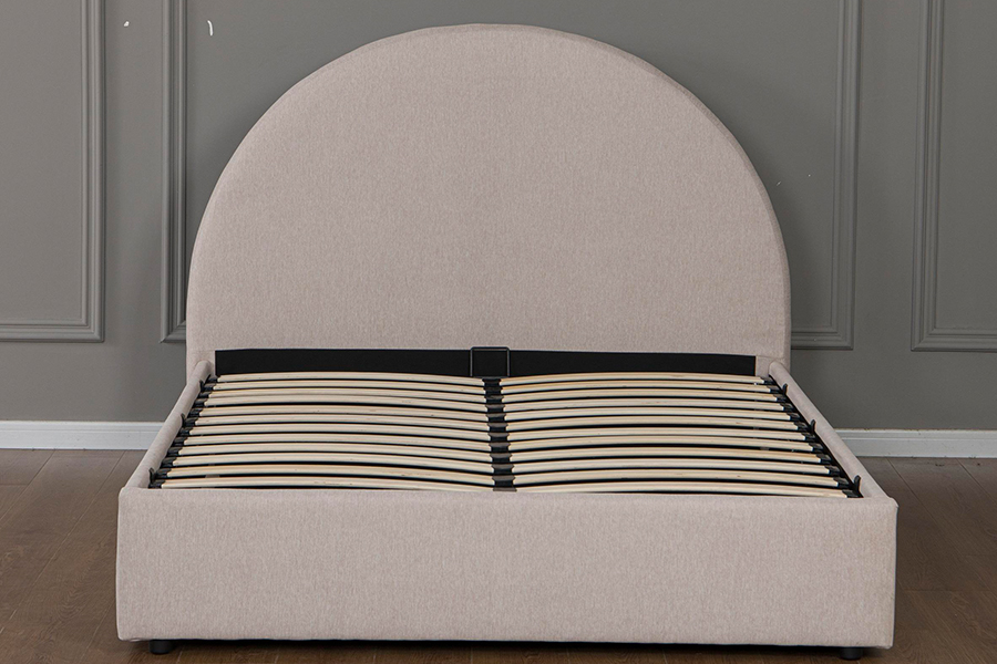 Estrutura estofada da cama de armazenamento com materiais ecológicos 5019G