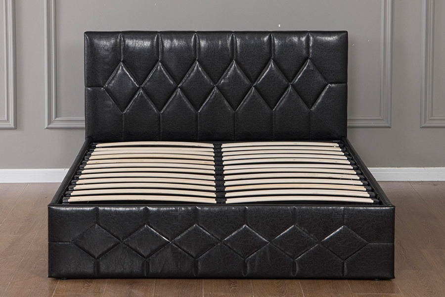 estrutura de cama estofada USB ajustável da cama do projeto luxuoso 5031G