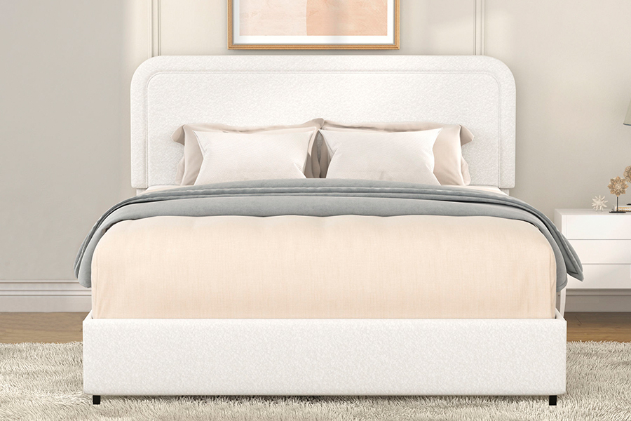 Quadros estofados duráveis da cama do armazenamento das gavetas do armazenamento da cama N3
