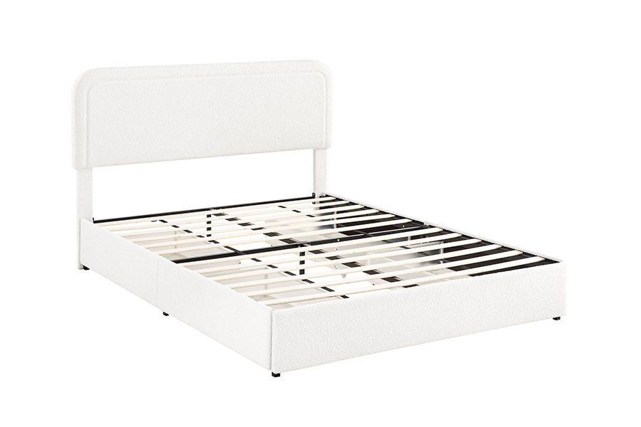Quadros estofados duráveis da cama do armazenamento das gavetas do armazenamento da cama N3