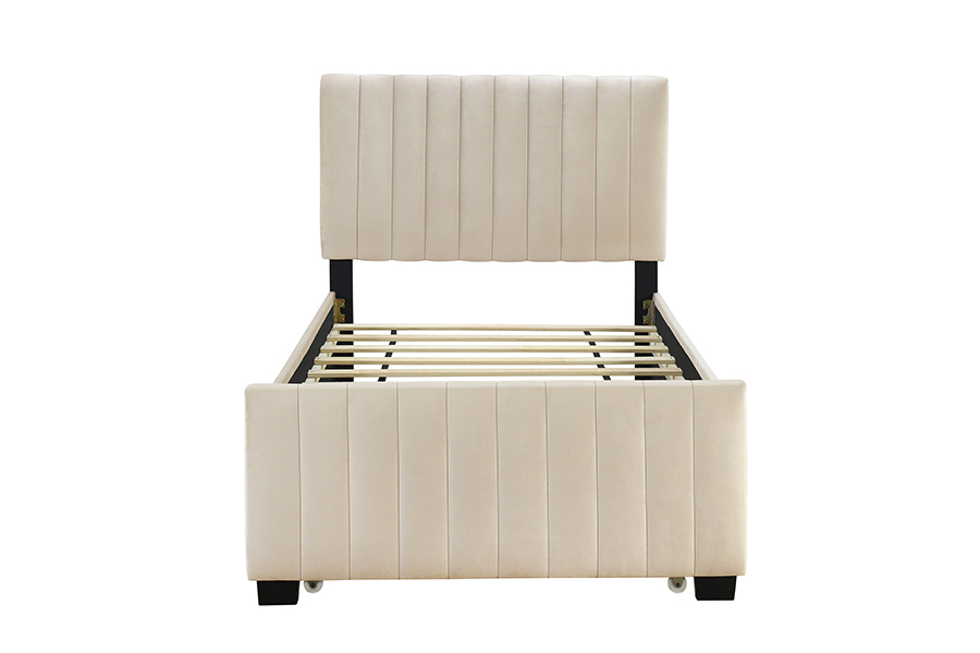 Quadro de cama estofado beliche ecológico durável N9