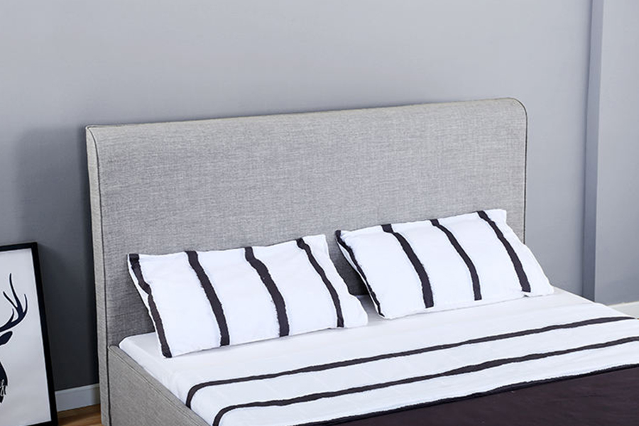 1323 Estrutura de cama estofada em beliche com estrutura macia e de madeira