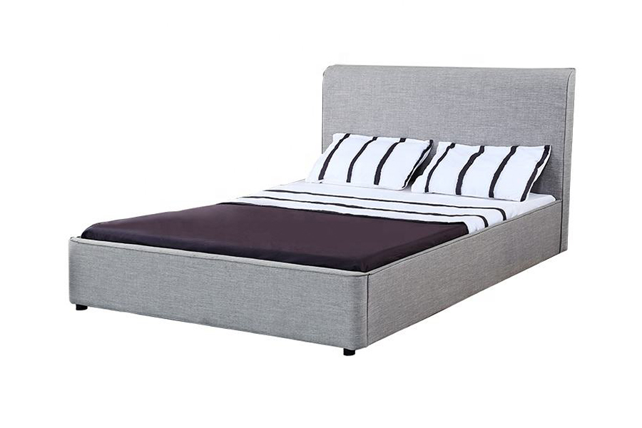 1323 Estrutura de cama estofada em beliche com estrutura macia e de madeira