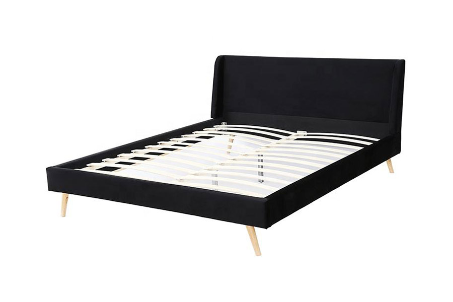 1385 Moderna estrutura de cama de hotel com gavetas e armazenamento de estrutura de cama