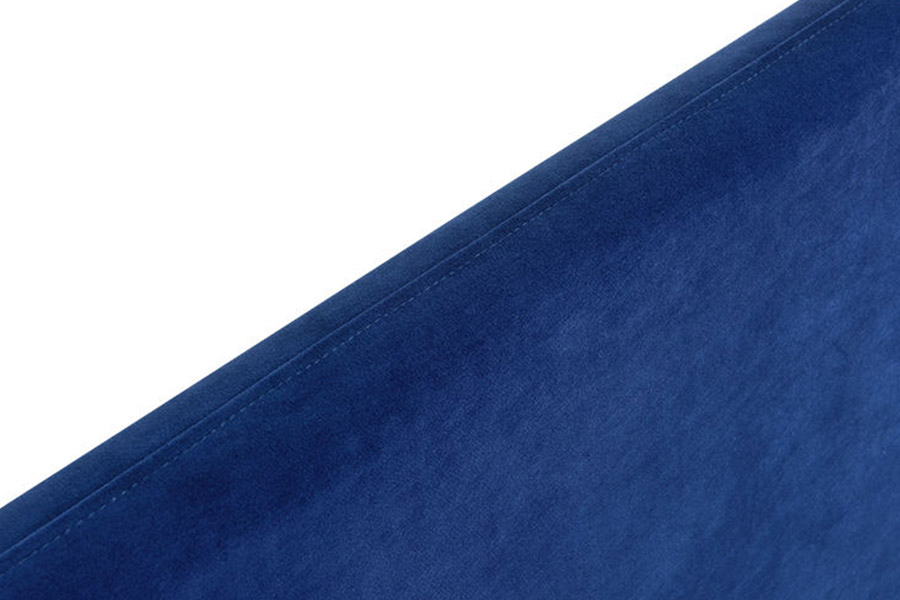 1358 Cama estofada elegante e simples em tecido